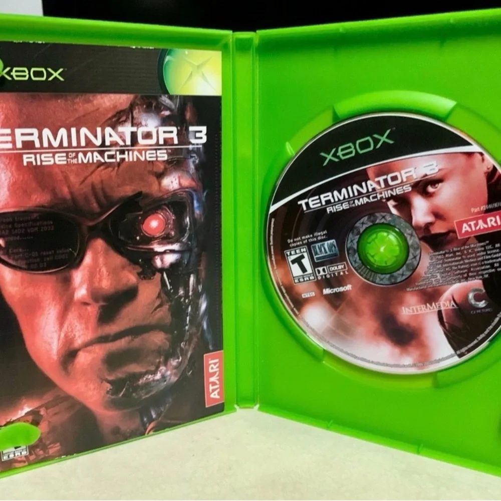 Terminator 3: Rise of the Machines (Original Xbox, 2003) Complete CIB Tested